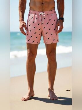 MOSMANN AUSTRALIA
MENS SWIM SHORTS - TOUCAN SIZE MEDIUM